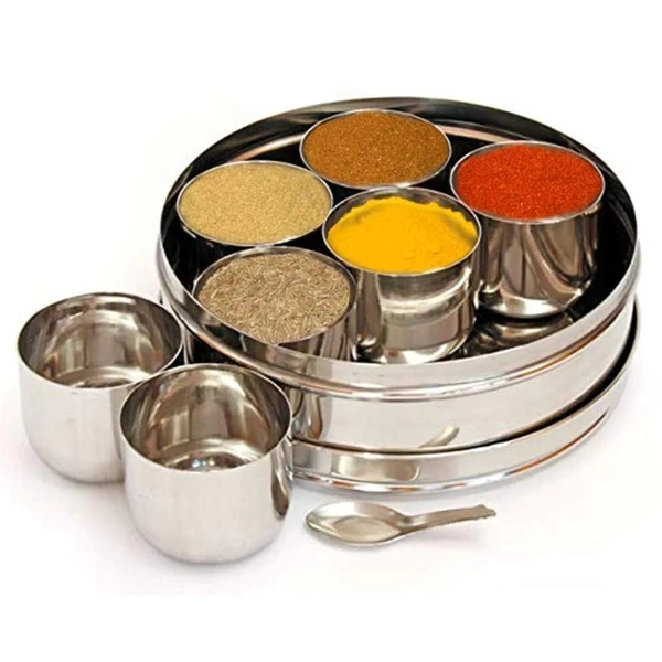 Steel Masala Dabba/ Spice Box