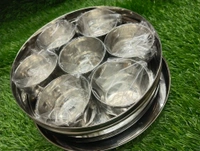 Steel Masala Dabba/ Spice Box