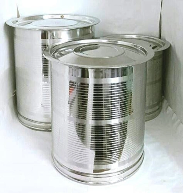 Silver Rice Drum 