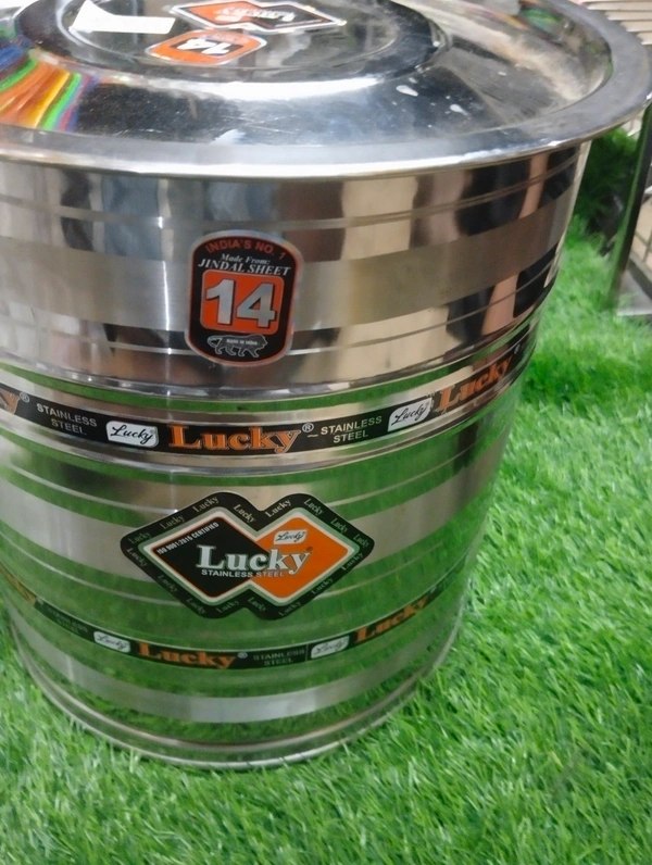 Silver Rice Drum 