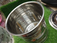 Silver Rice Drum 