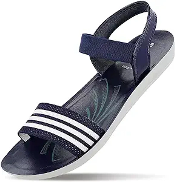 BlueTyga Ladies Blue Sandal (BT2702)  - 6
