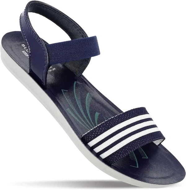 BlueTyga Ladies Blue Sandal (BT2702)  - 7