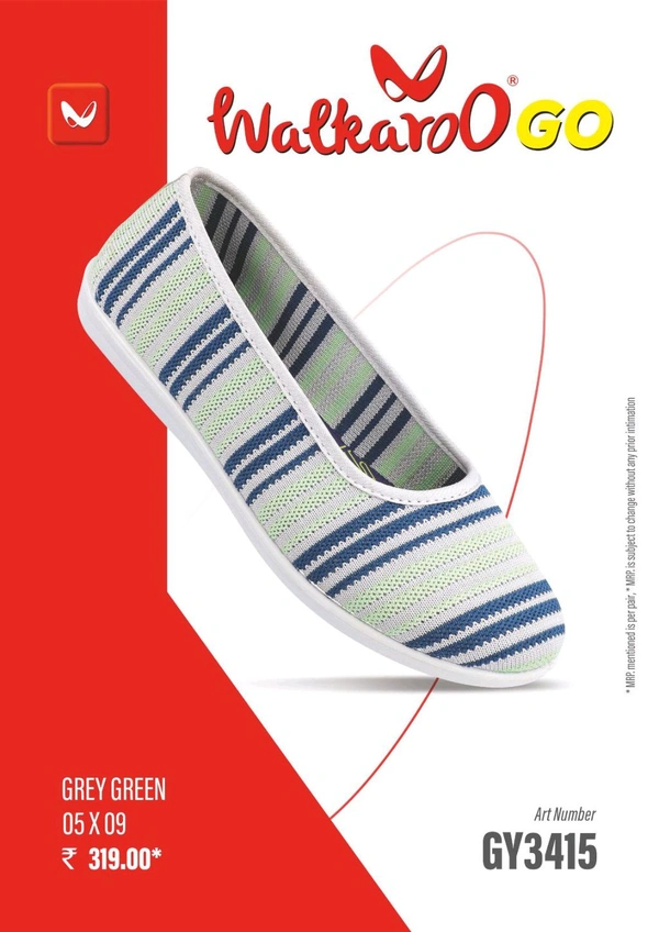 Walkaro GY3415 GRY GRN - 7