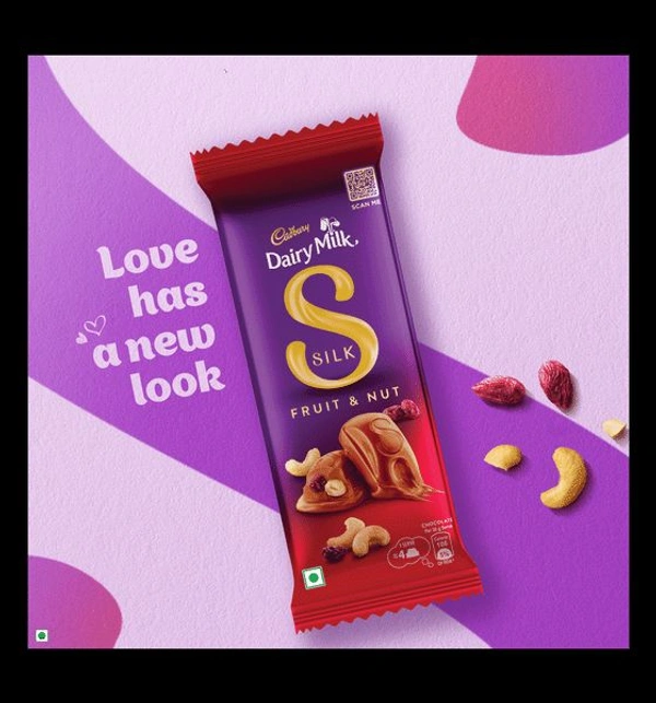 DAIRY MILK FRUIT NUT - 55 GM