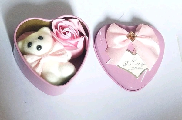 GENERAL METALIC HEART SHAPE GIFT BOX