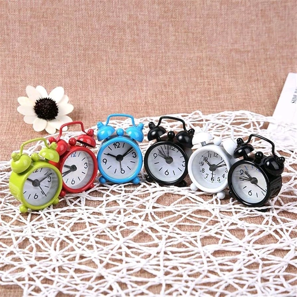 DOUBLE BELL MINI ALARM CLOCK 