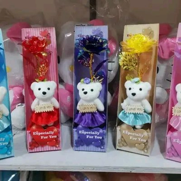 BUY ROSE TEDDY GIFT BOX