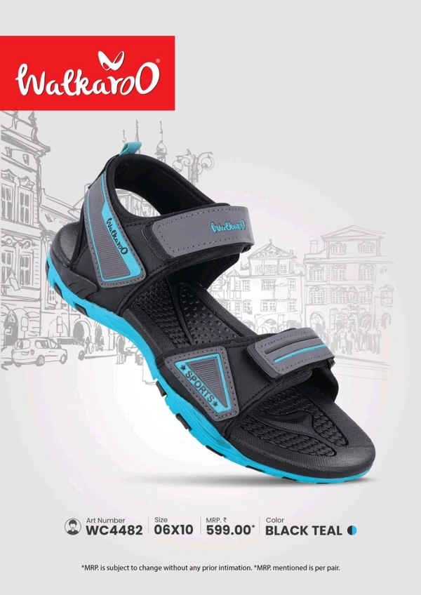 WALKARAO BLACK TEAL WC4482 - 6