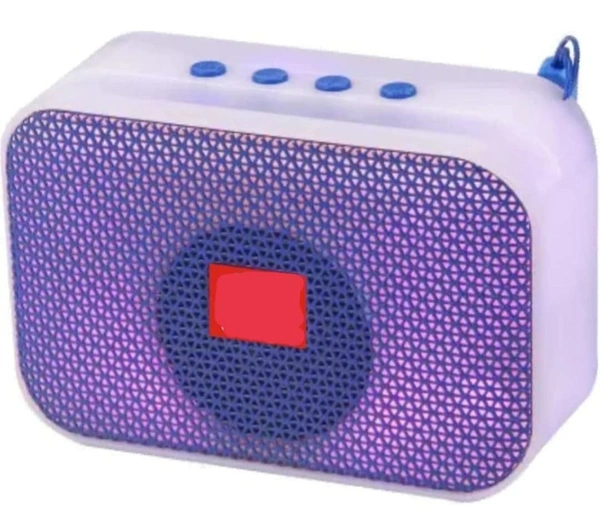 (1 Pieces)(Portable Bluetooth Speaker) TWS , Dynamic Thunder Sound with High Bass 5 W Bluetooth Speaker 1200mAh Battery