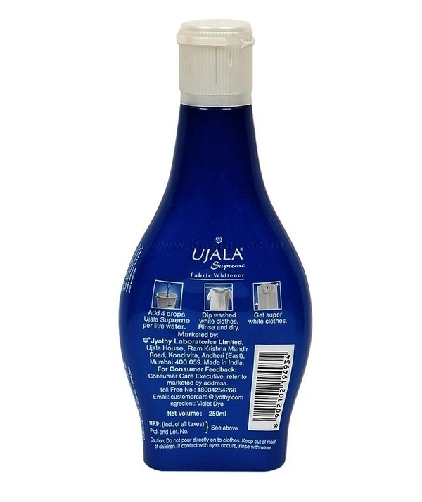 Ujala Fabric Whitener ( 250 Ml) - 250 ml