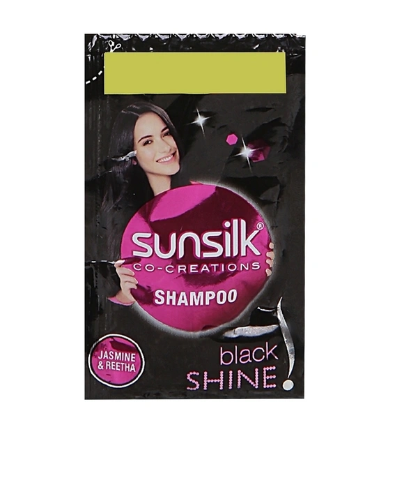 Sunsilk Jasmine Black Hair Shampoo 16 N ( 5.5 Ml ) - 5.5 ml