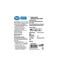 Great Value Steel Scrubber 2 N ( 15 g Each ) - 15 gram each 