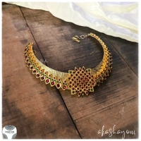 AKASHAYONI- KEMP HASLI - MAROON&GREEN