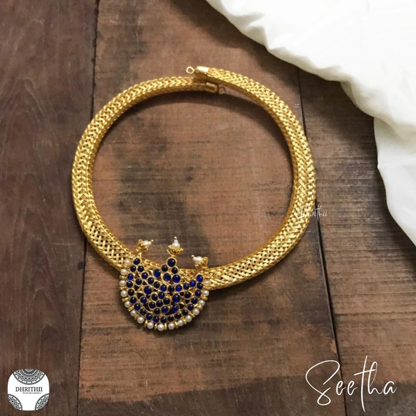 SEETHA-KEMP HASLI  - BLUE