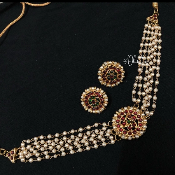 SITARA - KEMP CHOKER  - KINDLY GET IN TOUCH WITH US AT WHATSAPP 9025116218, MAROON