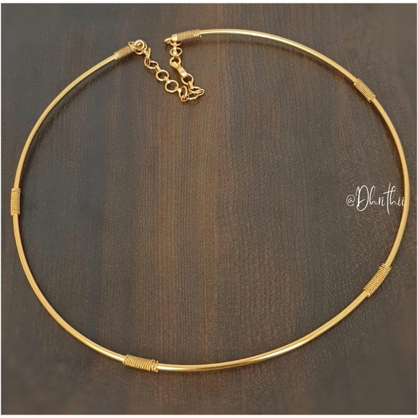 PLAIN HASLI  - GOLD, 29 CMS , CHAIN