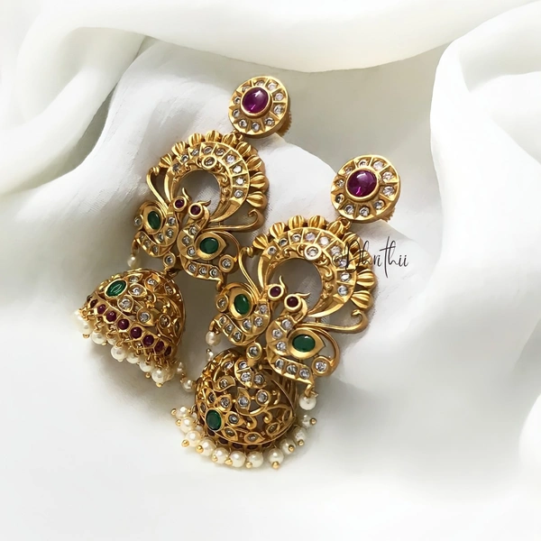 LEEPAKSHI - BRIDAL JUMKA D566 - 6.5 cms 