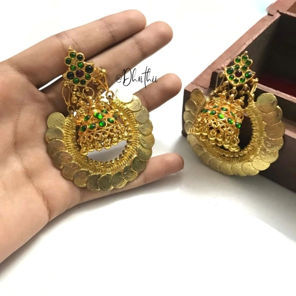 SNEHIDHAI - KEMP D512 - AVAILABLE IN RED GREEN AND BLUE KINDLY MENTION IN THE NOTES TAB WHILE CHECKOUT COLOUR IN , GREEN , 7.5 cms 
