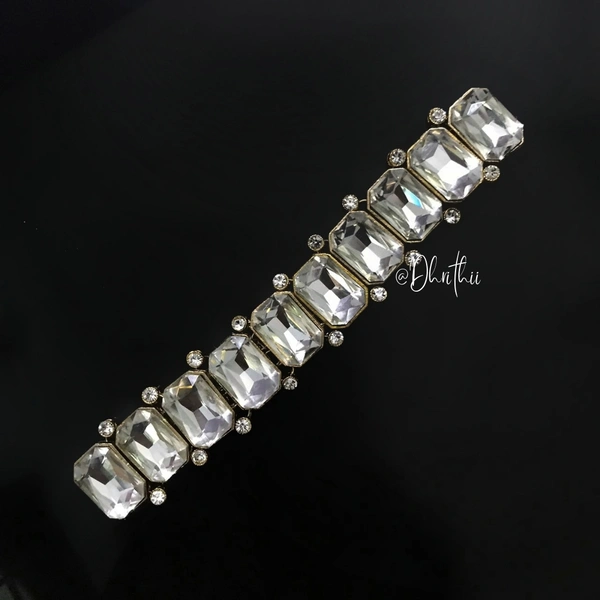 RASHI - KUNDAN CHOKER D877 - PROVIDED ON DEFAULT, KUNDAN, 16 cms 
