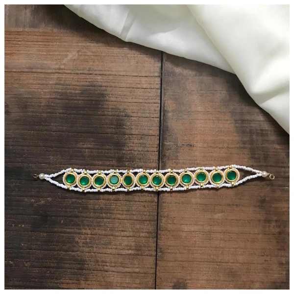 KRITVA - CHOKER D814 - PROVIDED, CHOKER, GREEN