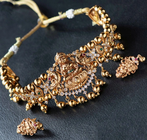 EXOTIC LAKSHMI BRIDAL AD CHOKER 