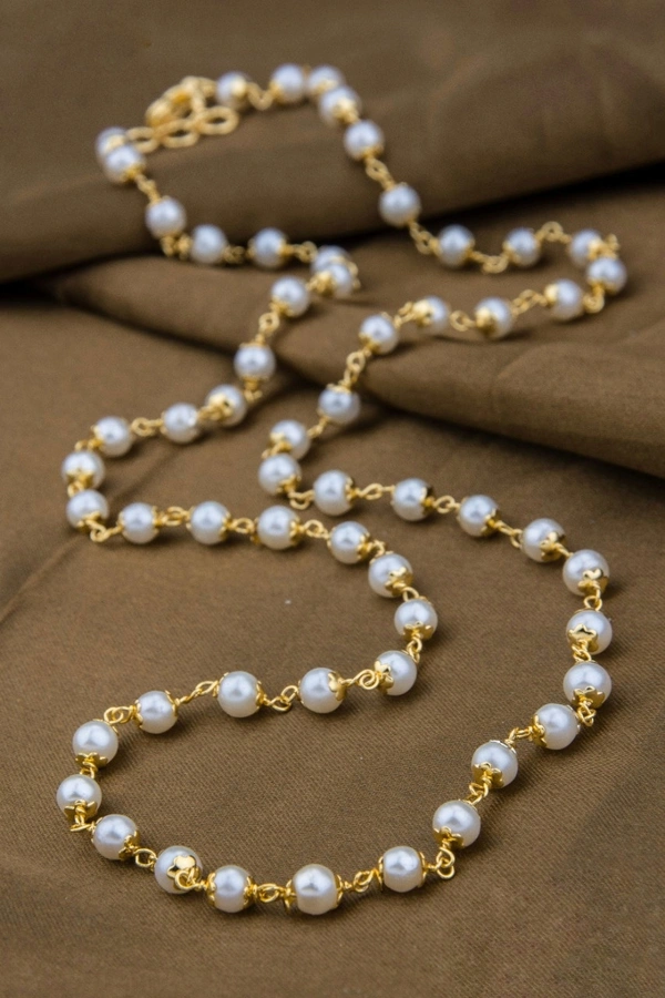 GORGEOUS 8MM PEARL CHAIN
