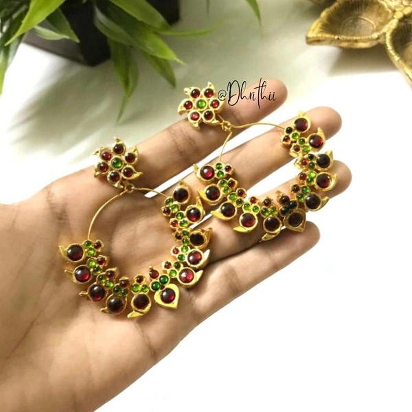 MANGO LOOP EARRINGS  - KEMP MIXED