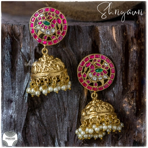 KUNDAN JADAU JUMKAS D801