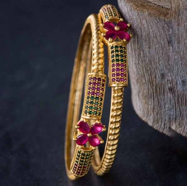 BRIDAL BANGLES - FLORAL  - 2.2