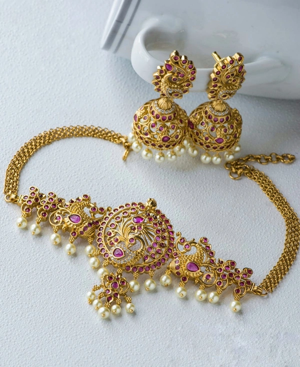 CZ CHOKER - WITH JUMKAS