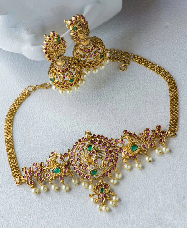 CZ CHOKER - WITH JUMKAS