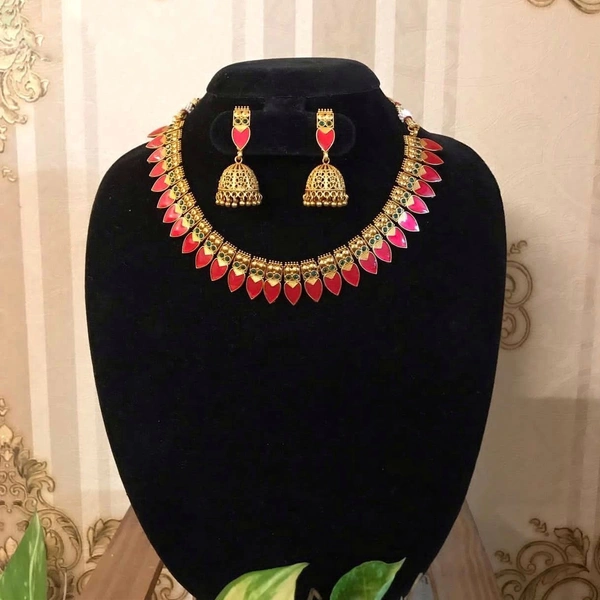 KERALA MOTTU NECKLACE  - Mention Colour While Check Out