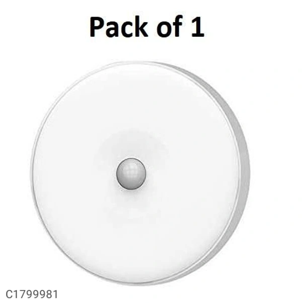 Body Sensor Led Light Round Single Pcs  390/-  - white 