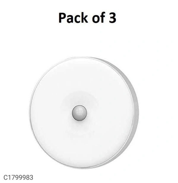 Body Sensor Led Light Round Single Pcs  390/-  - white 