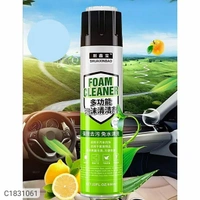 Multi Purpose Car And Home Foam CleanerPackage Contains: It has 1 Piece of Foam CleanerMaterial: FoamCapacity: 650 MLProduct Weight : 150 gmFeatures: -Can quickly remove all kinds of dirt on the surface of the object and looks almost brand new-Convenient to clean the parts of the vehicle, such as cushion, dashboard, side panel, ceiling and etc-Clean effectively surface such as leat