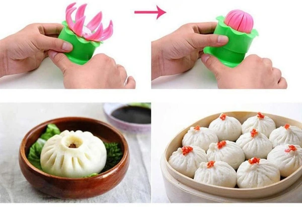 Modern Momo MakerMaterial: PlasticSurface Coating: Non CoatedType: Without SteamerProduct Breadth: 3 CmProduct Height: 10 CmProduct Length: 9 CmPack Of: Pack Of 1machine is made of high-quality environmentally friendly plastic, healthy and hygienic, creative in shape, beautiful and practical, well-made and easy to operate. ? The bun maker mold can help you make perfect steamed buns