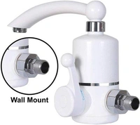Instant Heating Electric Water Heater Faucet Tap, This is Innovative and Cost Effective solution which is not only suitable for your Home & Offices but gives 'New' dimension to styling of your Bathrooms and Kitchens. Please note: This tap needs very good water pressure to work nicelyFeatures :The real water separation, highly sensitive built-in leakage protection, anti-dry design t