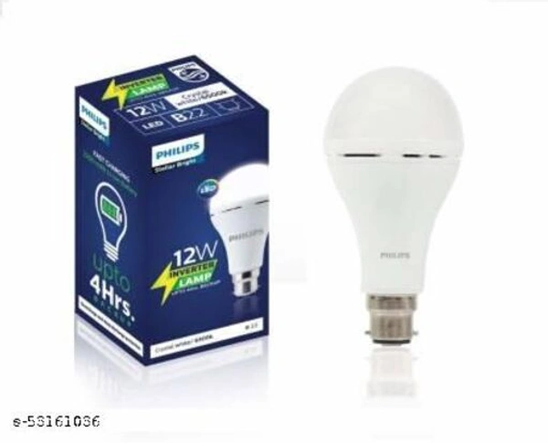 Phillip  12 Watts 4-hour  Back Up 1pcs  Pack  - white 