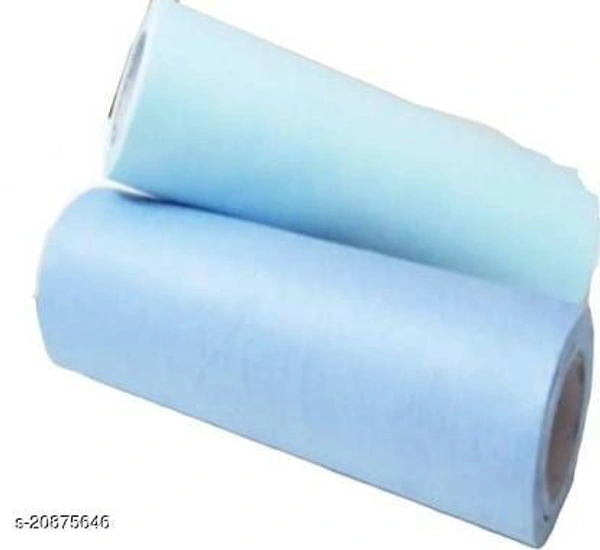 KITCHEN PAPER TOWEL/NAPKINSMaterial: PaperPattern: SolidPack: Pack of 2Length: 9 mmBreadth: 46 mmHeight: 20 mmCountry of Origin: India