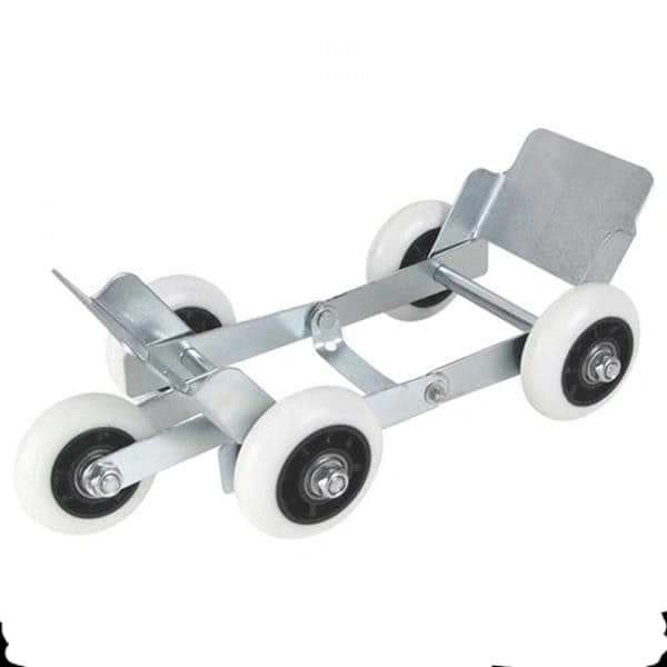 A Good Helper for Family: flat tire emergency power booster 1-pcs. Maximum Load: 500 kg. Each move under the wheel has 4 small wheels, can bear 500 kg, so that you can easily move 2 wheeler or weights. Gentle Moving: easily turn for running. joint for tire and booster connected ABS thread. High Quality: The lifter is made by durable steel body spraying the anti-slip design. Recomme