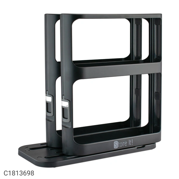 Cabinet Caddy- Plastic Multipurpose Cabinet CaddyPackage Contains: Product Description: Cabinet Caddy is a super organizer for all of your cluttered spaces! When getting organized, vertical storage is always best.Package Contains: It has 1 Piece of Cabinet CddyMaterial: PlasticDimension(L x B x H in inch): 10.75 x 10.75 x 5.25Features: -Perfect for your spices, medicine cabinet,bat