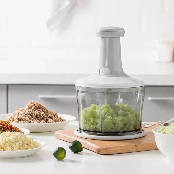 This Combo Package  4iteams Bb4u trendyfashion Wall-Mounted Cereals Dispenser Press Grain Storage TankSquare Food Storage Containers With Handle (Set of 3)Double Layer Drain Basket Plastic Fruit & Vegetable Tools Washing Basket4 pcsMultifunction Manual Meat Grinder Kitchen Hand-power Food Chopper Fruit Vegetable Nuts Cutter