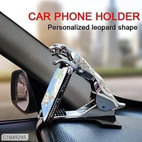  Dashboard Phone Holder- Jaguar Dashboard Phone Holder for Car*Details:*Product Name: Dashboard Phone Holder- Jaguar Dashboard Phone Holder for CarPackage Contains: Product Description: leopard statue design, high quality, rational design, don't worry about pressing the side button, built-in silicone cushion, protect the phone, ABS safety material, non-toxic and high t