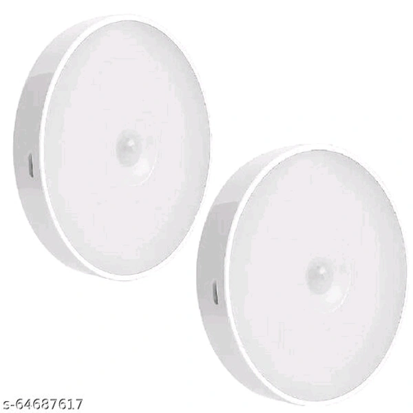 4 Pcs Package New Round LED Sensor Light 