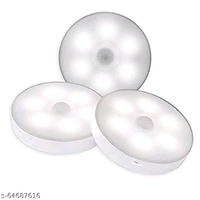 4 Pcs Package New Round LED Sensor Light 
