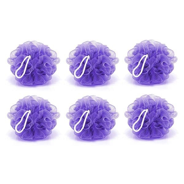 Bath Shower Loofah Sponge Pouf Body Scrubber (Pack of 6Pcs)175.  MRP: ₹799.00