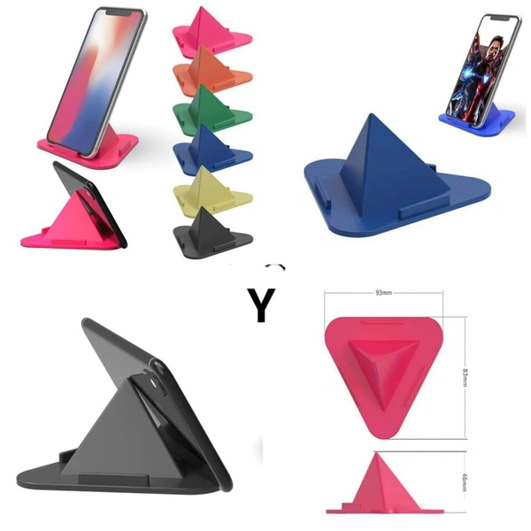 PYRAMID MOBILE STAND.PYRAMID SHAPE MOBILE HOLDER.3 DIFFERENT INCLINED ANGLES. PRICE-98₹