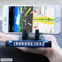 Phone Holder- Car Multifunction Number Player With Mobile HolderPackage Contains: It has 1 Piece of Mobile HolderDimensions(L x B in cm): 12.5 x 5Material: SiliconeColor: Colour as per availabilityCombo/Set Of: Pack of 1Additional Information: Features:1. This Versatile Smartphone Stand Can Be Mounted In A Variety Of Positions And Surfaces For Both Vertical And Horizontal Viewing A