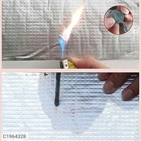 Foil Tape- Aluminium Foil Waterproof Sealan Tape for RV Repair, WindowPackage Contains: It has 1 Piece of Foil TapeLength: 5mWidth: 5cmMaterial: PVCColor: SilverCombo/Set Of: Pack of 1Additional Information: Features:FREE ShippingFREE  COD *Delivery*: Within 7 working  days Price ---@ 440/-